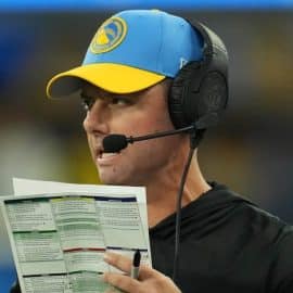 Los Angeles Chargers coach Brandon Staley