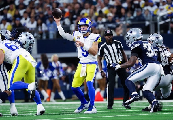 Los Angeles Rams quarterback Matthew Stafford