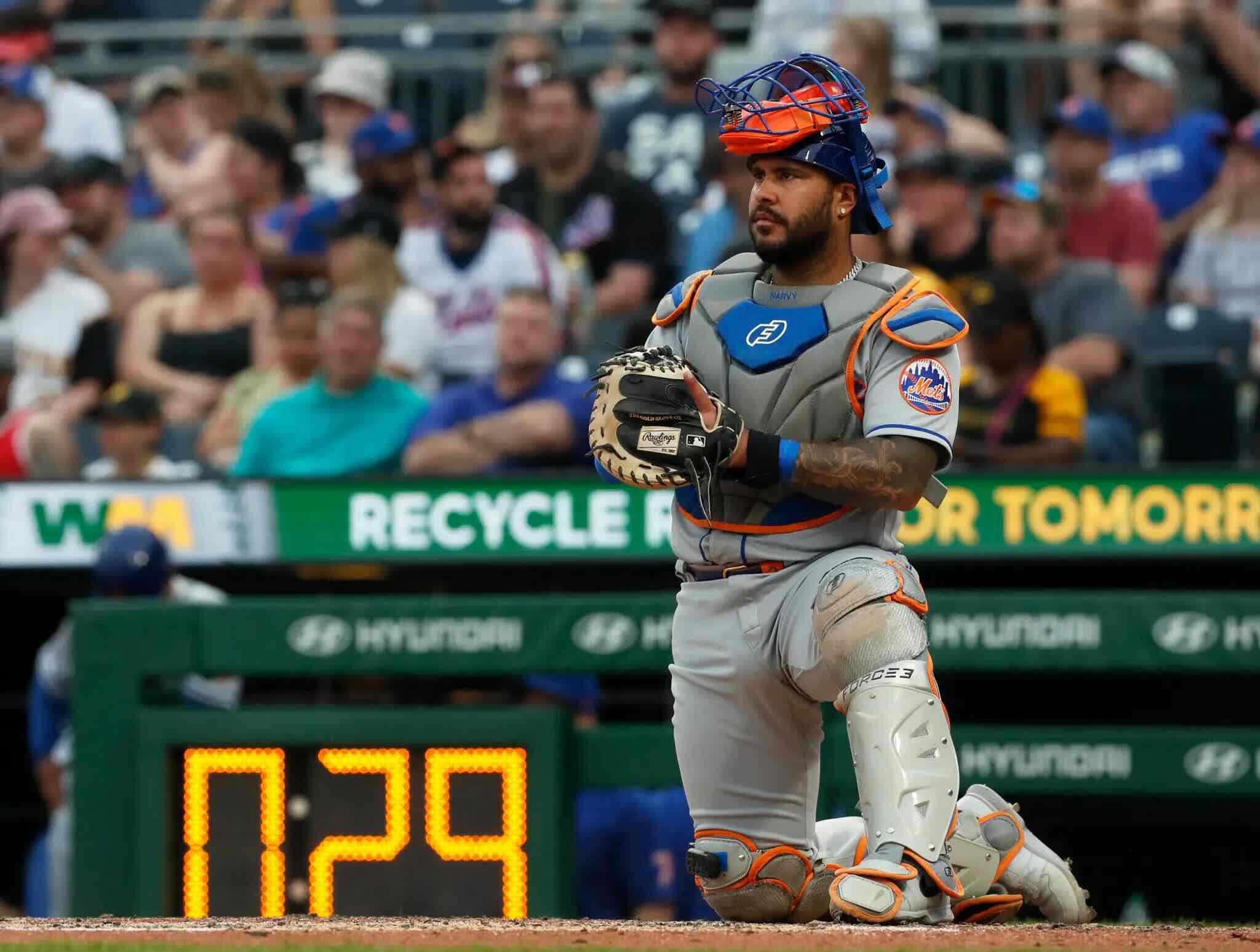 Omar Narvaez, New York Mets.