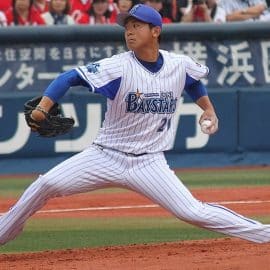 640px-横浜DeNAベイスターズ投手の今永昇太。横浜スタジアムにて。