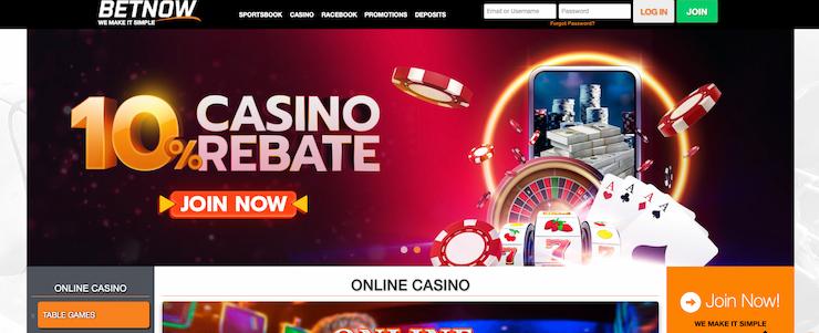 offshore casinos BetNow casino