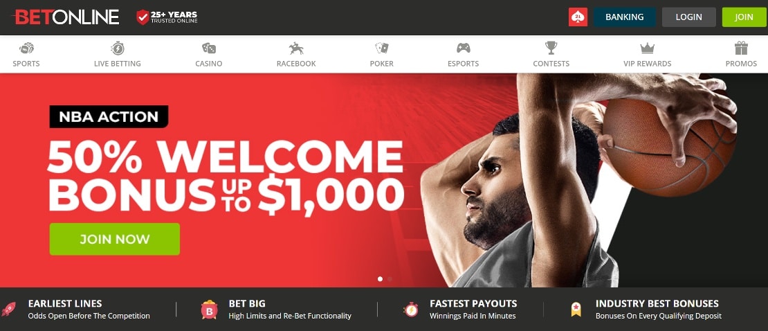 <strong></noscript>Step 1: Choose a Sports Betting Site</strong>
