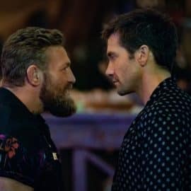 Jake Gyllenhaal and Conor McGregor in Road House