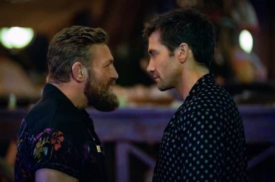 Jake Gyllenhaal and Conor McGregor in Road House