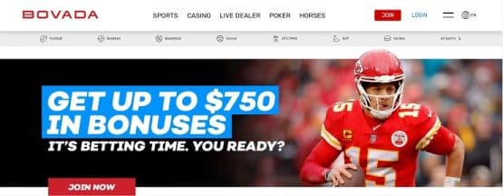 Bovada sports book for online sports betting in Wisconsin