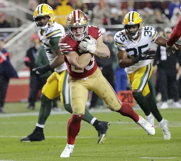 christian mccaffrey in nfc divisional game (1)