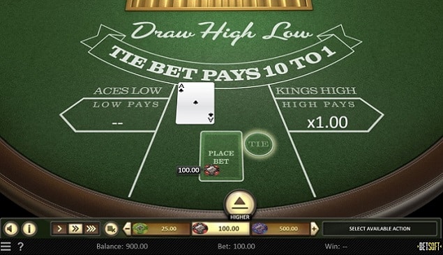 bovada how to play high low step 2