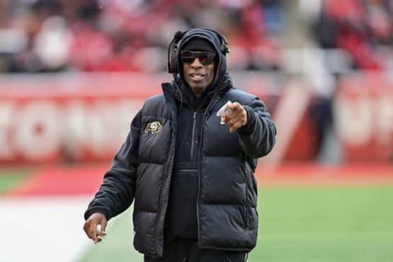 Colorado Buffaloes head coach Deion Sanders