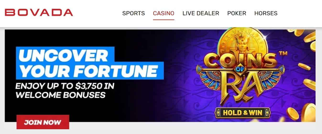 bovada Indiana online gambling casino
