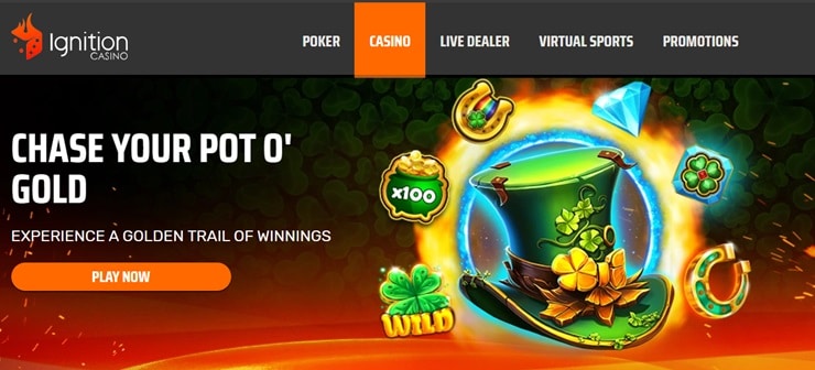Ignition - Best Online Casino in Wyoming for Video Poker