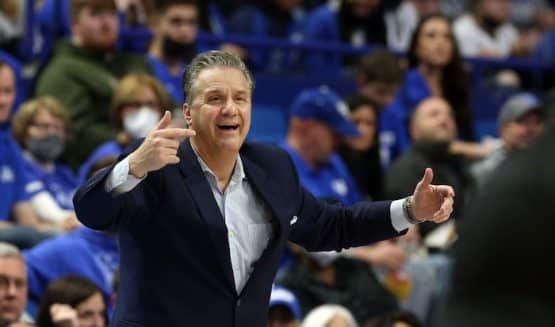 John Calipari coaches