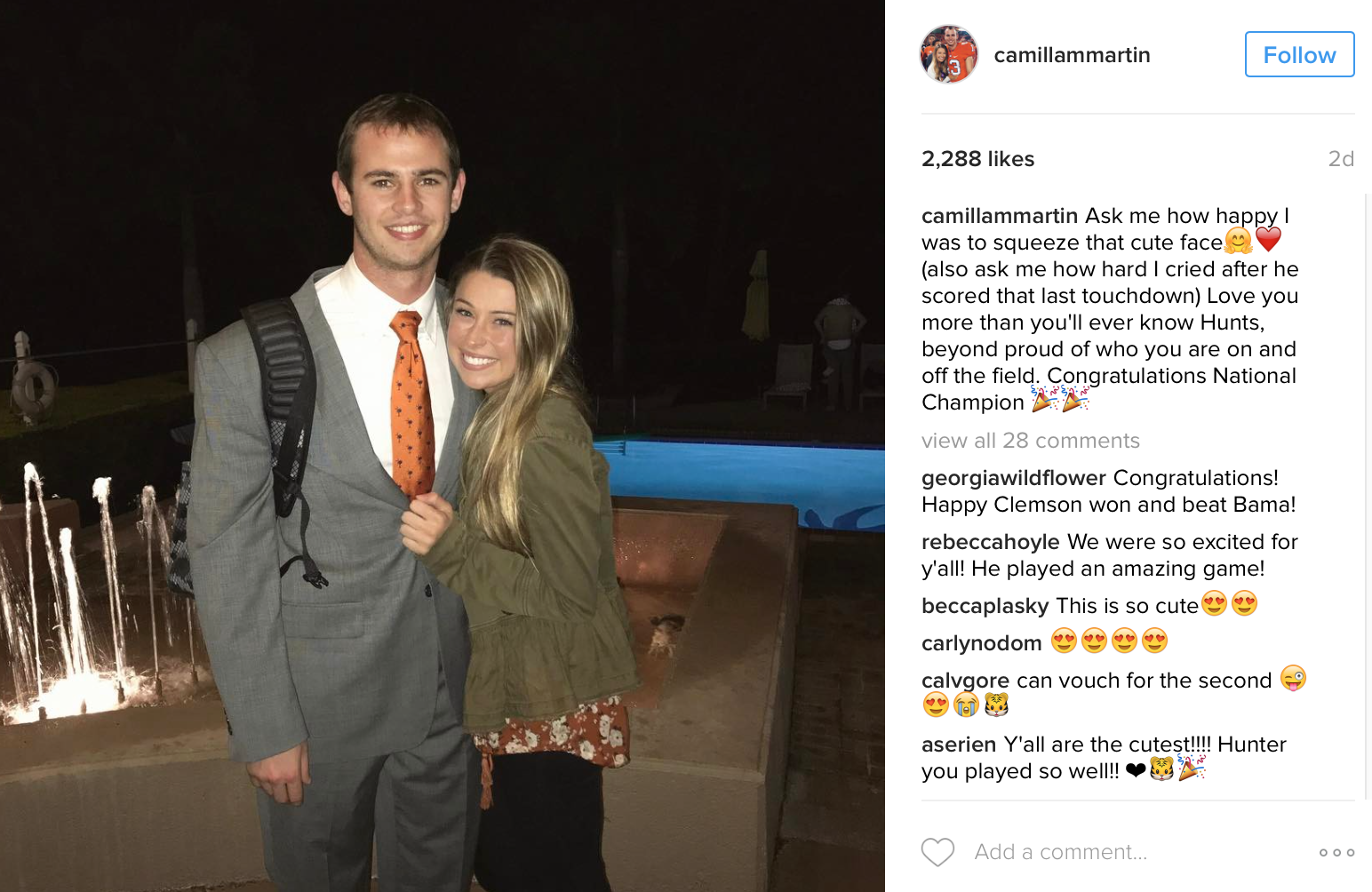 Hunter Renfrow, girlfriend welcome newest member of family (PHOTO ...