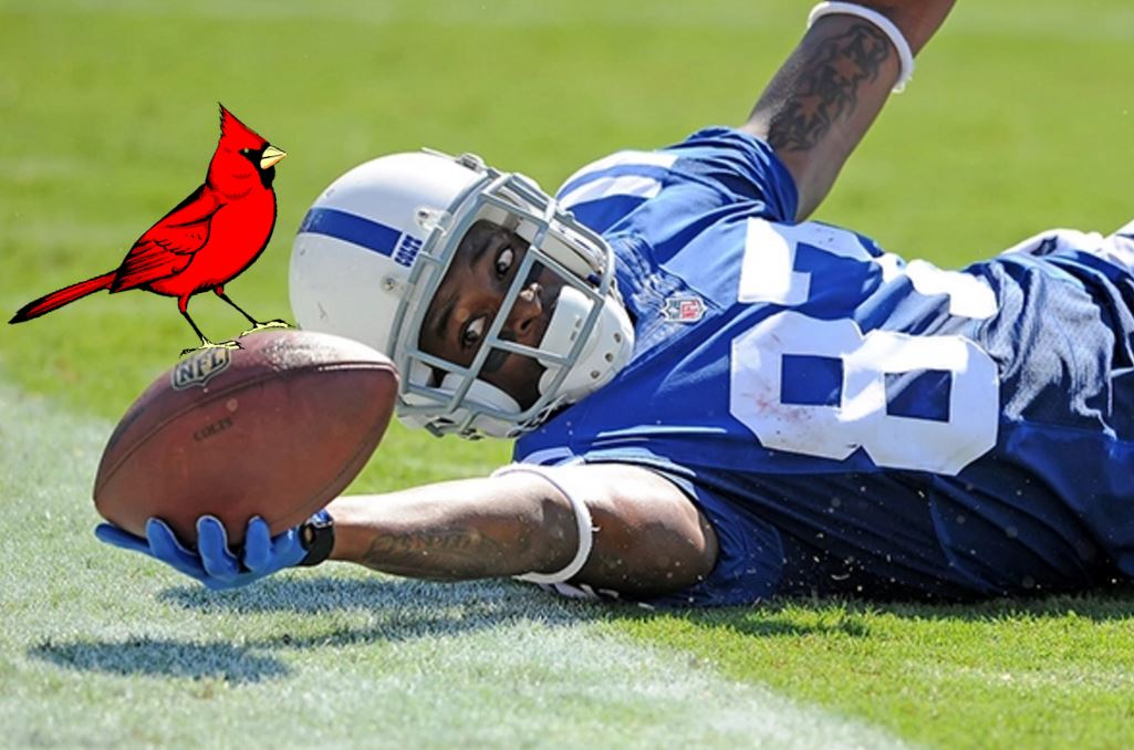 Reggie Wayne Big Cardinals Fan The Sports Daily