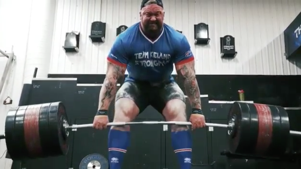 Watch ‘The Mountain’ deadlift over 1,000 pounds in epic video | The ...