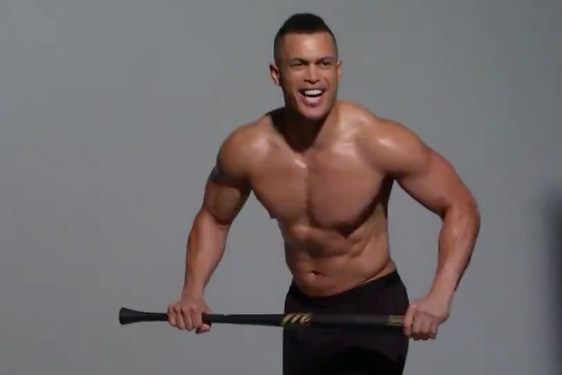 Giancarlo Stanton Shows How Ripped He Is In Men's Health Photo Shoot ...