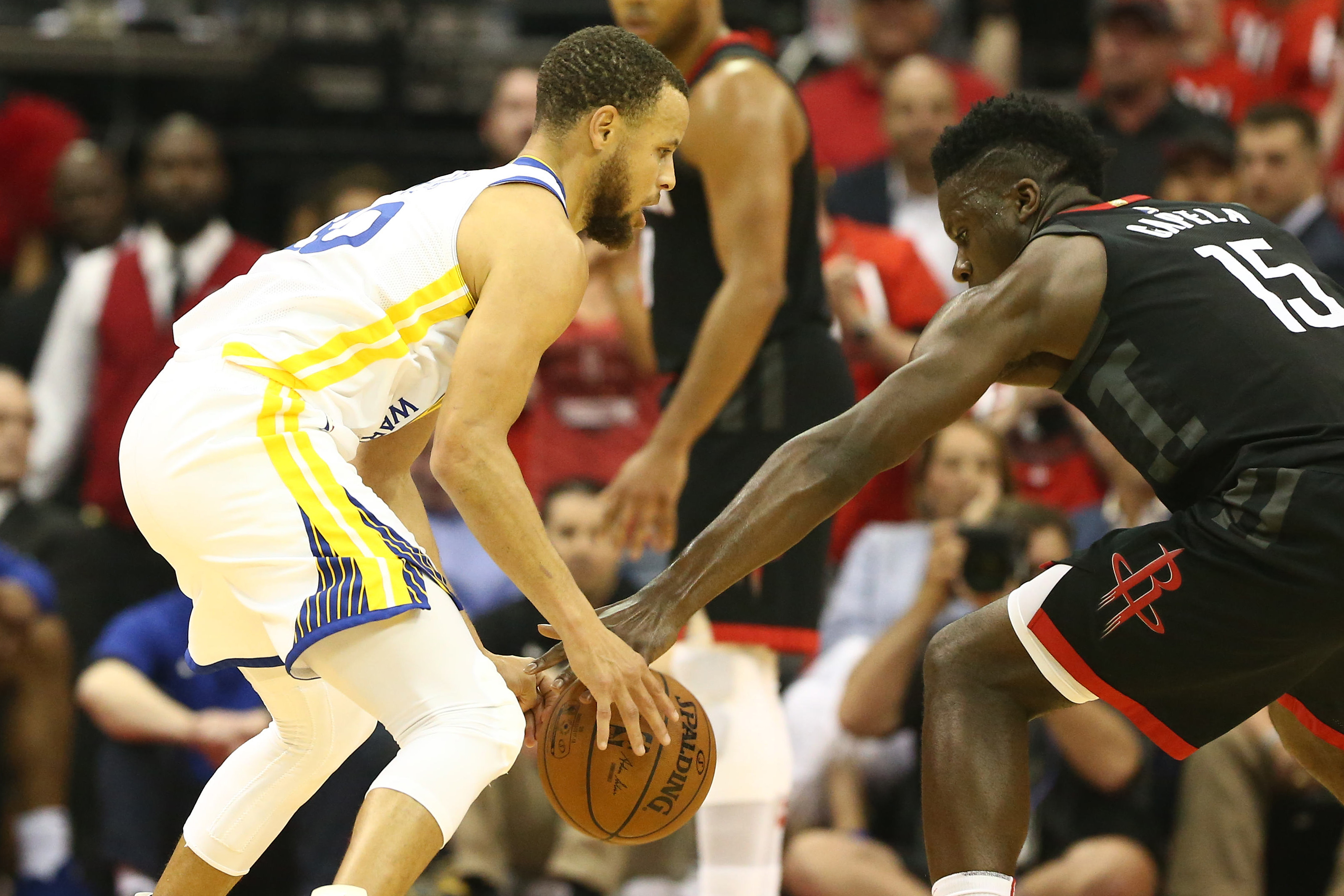 Clint Capela believes he personally can stop Stephen Curry from ...