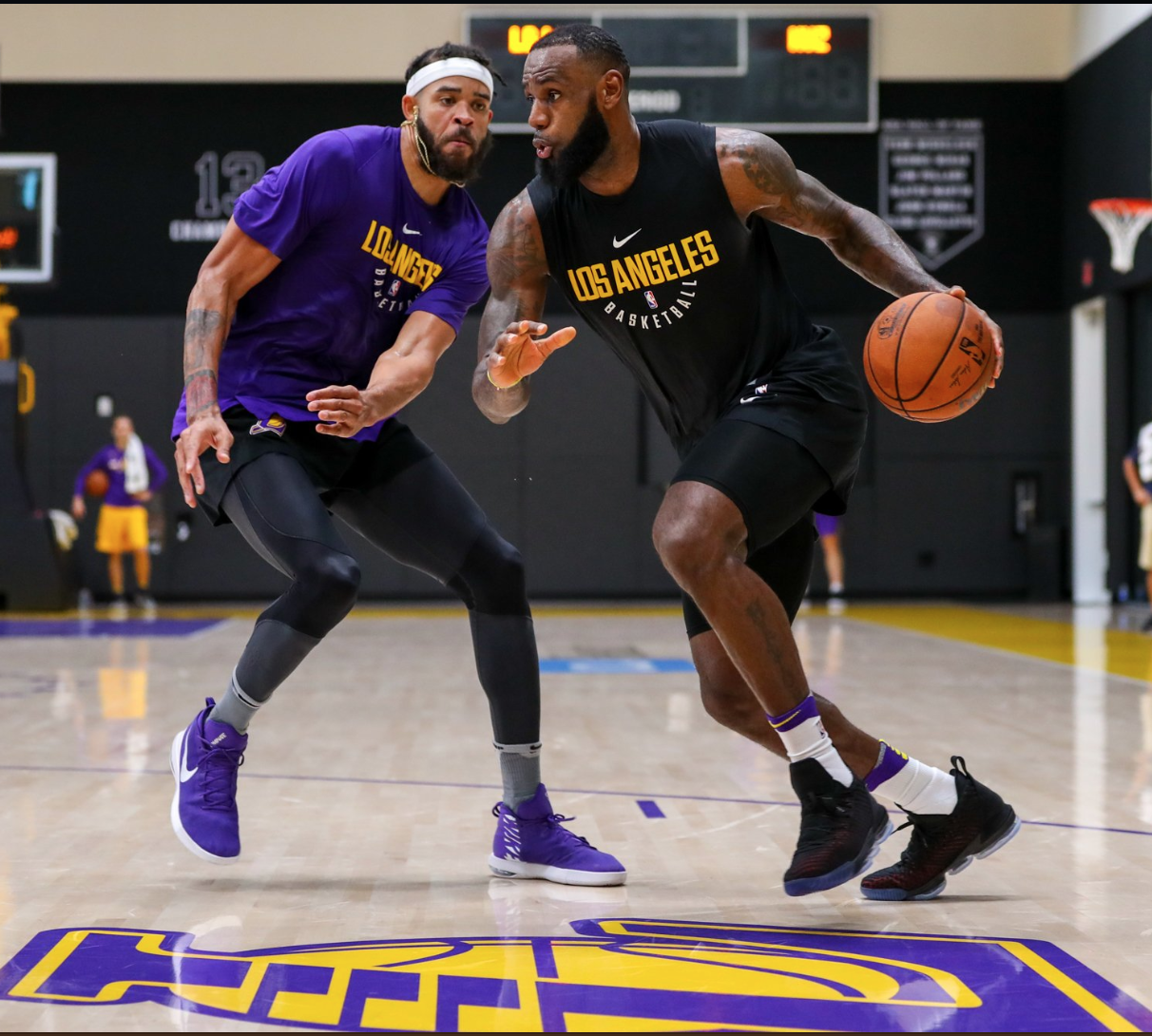 Watch Newlook Lakers scrimmaging prior to training camp The Sports