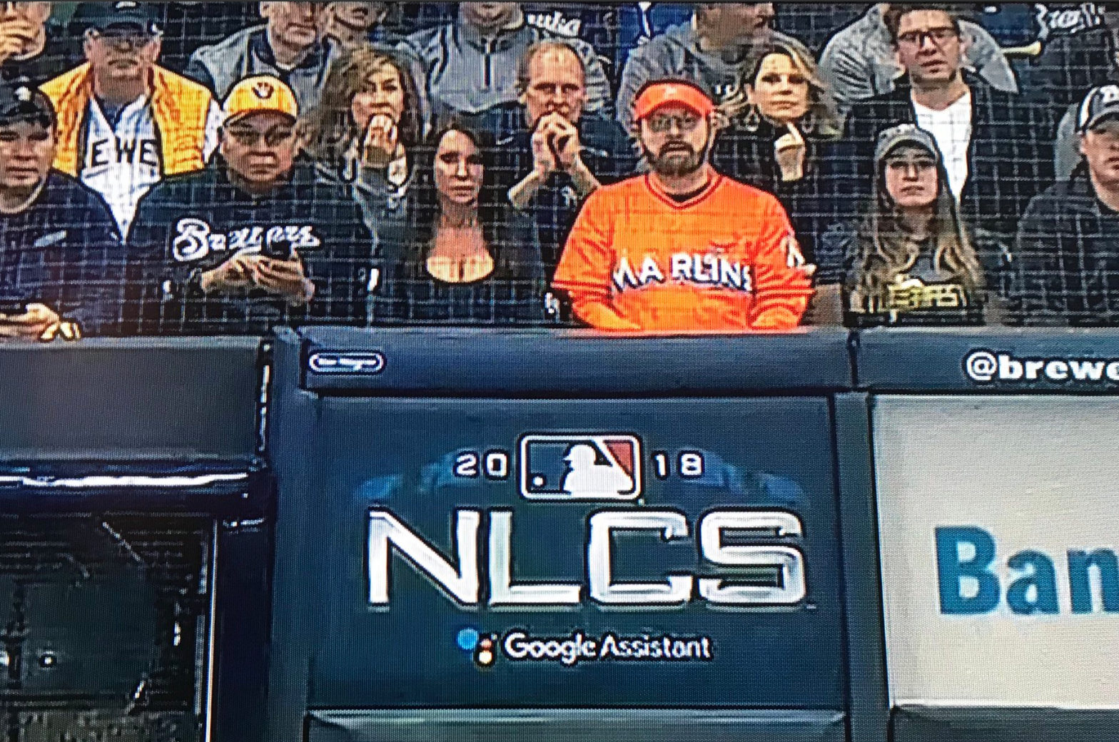 Look bombshell Front Row Amy at DodgersBrewers game is MVP