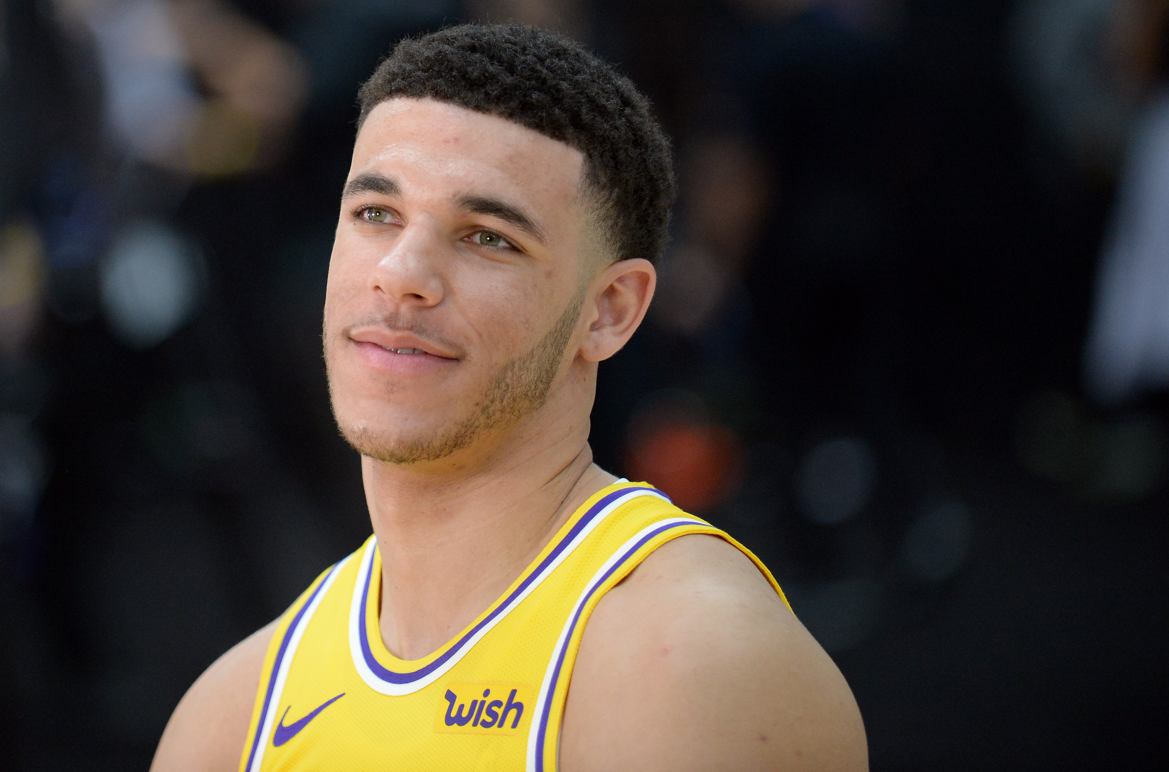 Watch: Lonzo Ball Misses Badly On First Three-pointer Of Season | The ...