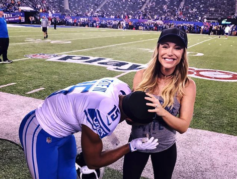 Golden Tate Iii Instagram Look Golden Tate S Blonde Bombshell Wife Stuns In These Photos The Sports Daily