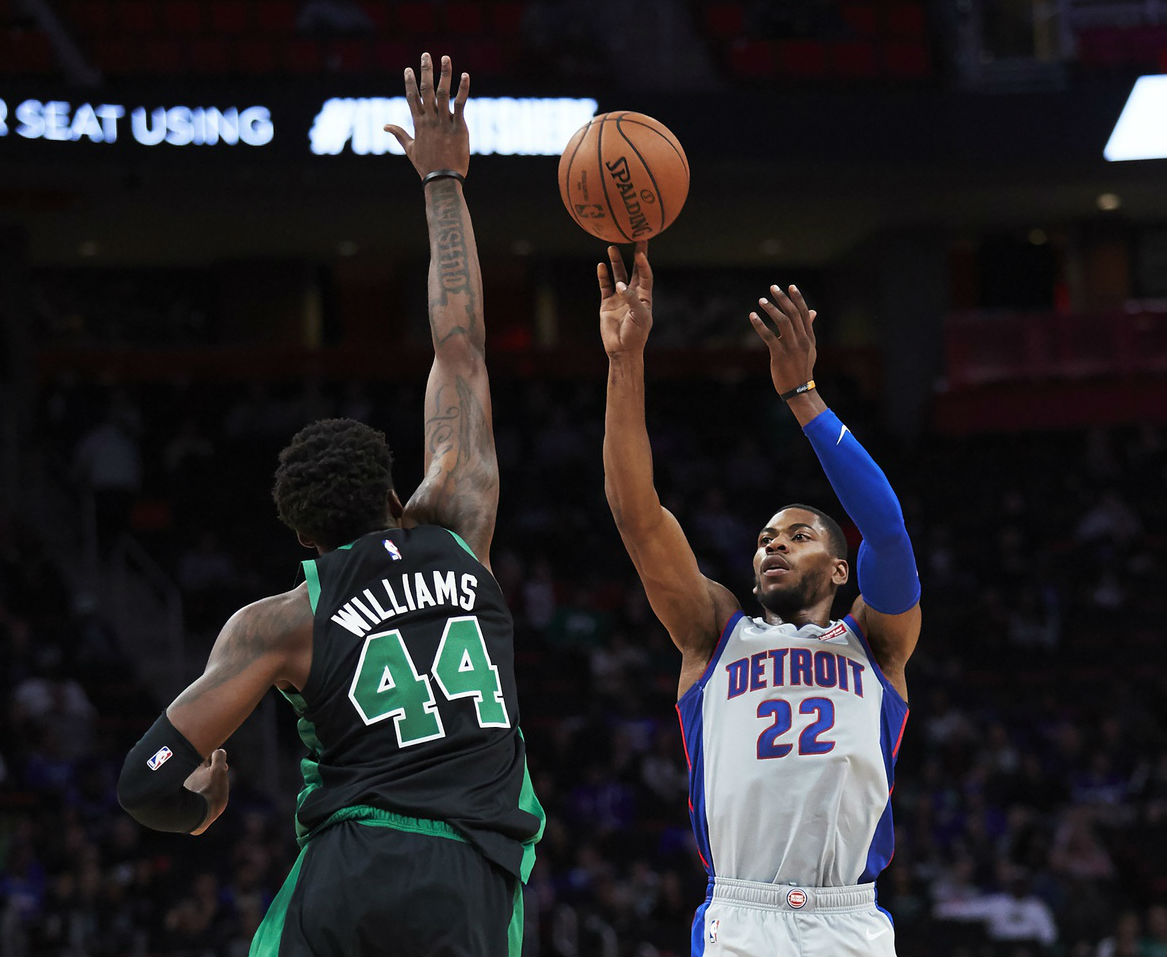 Watch Robert Williams III fly across the paint for a tremendous block ...