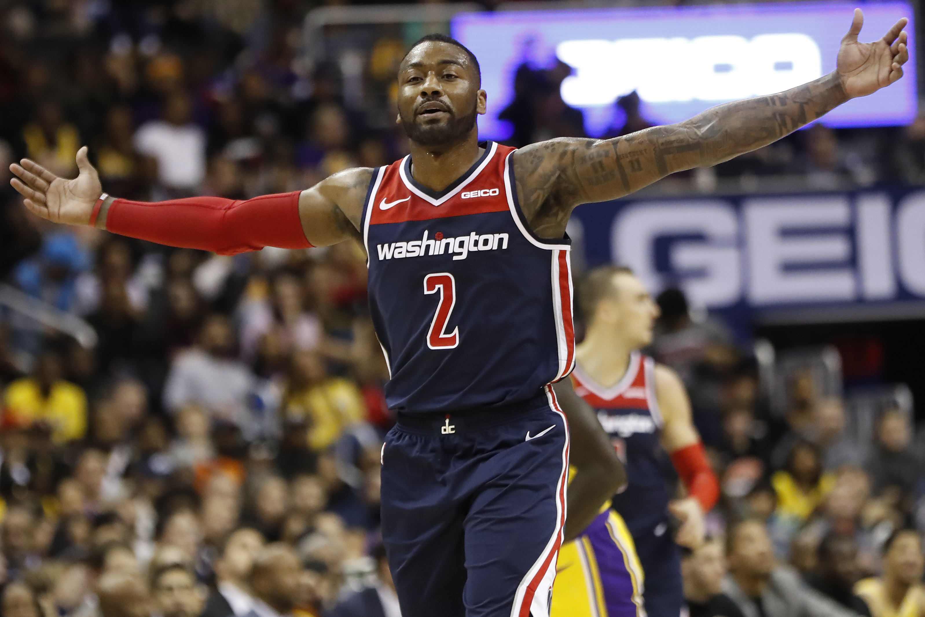 John Wall Leads Strong Team Effort In Wizards Win Over Lakers The Sports Daily