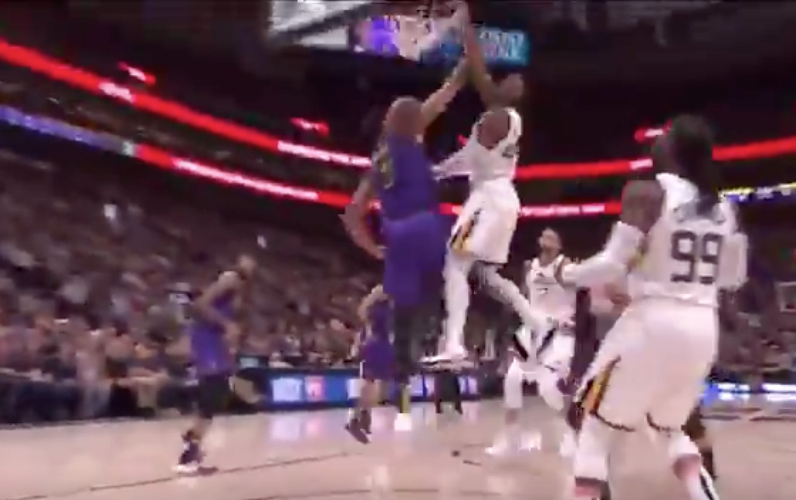 Donovan Mitchell Posterizes Javale Mcgee With Massive Dunk Video The Sports Daily