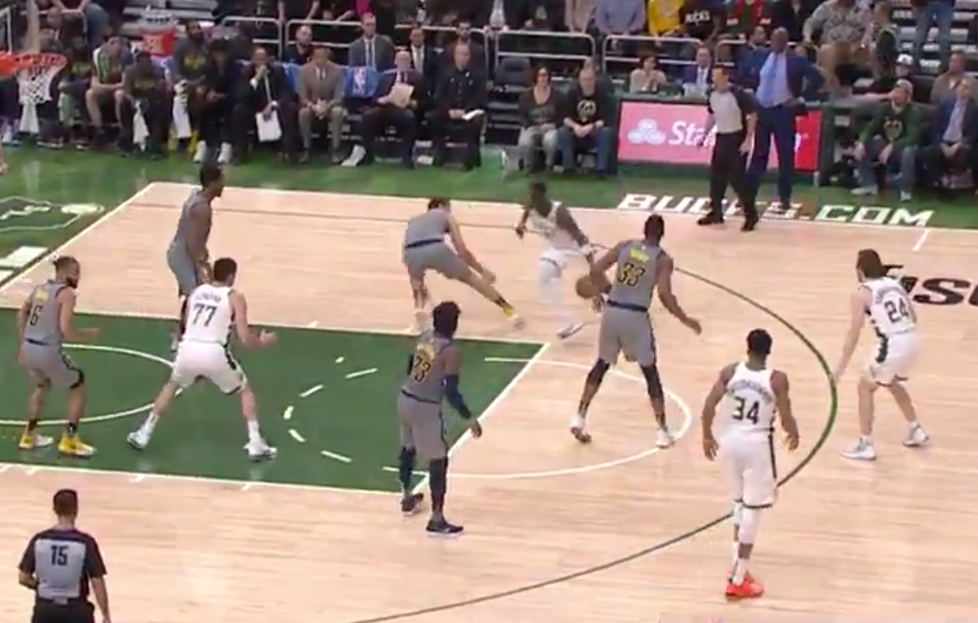 Watch Tony Snell Jukes Bogdan Bogdanovic Out Of His Shoes Literally The Sports Daily