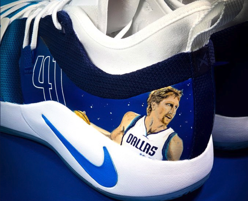 Look: Luka Doncic pays tribute to Dirk 