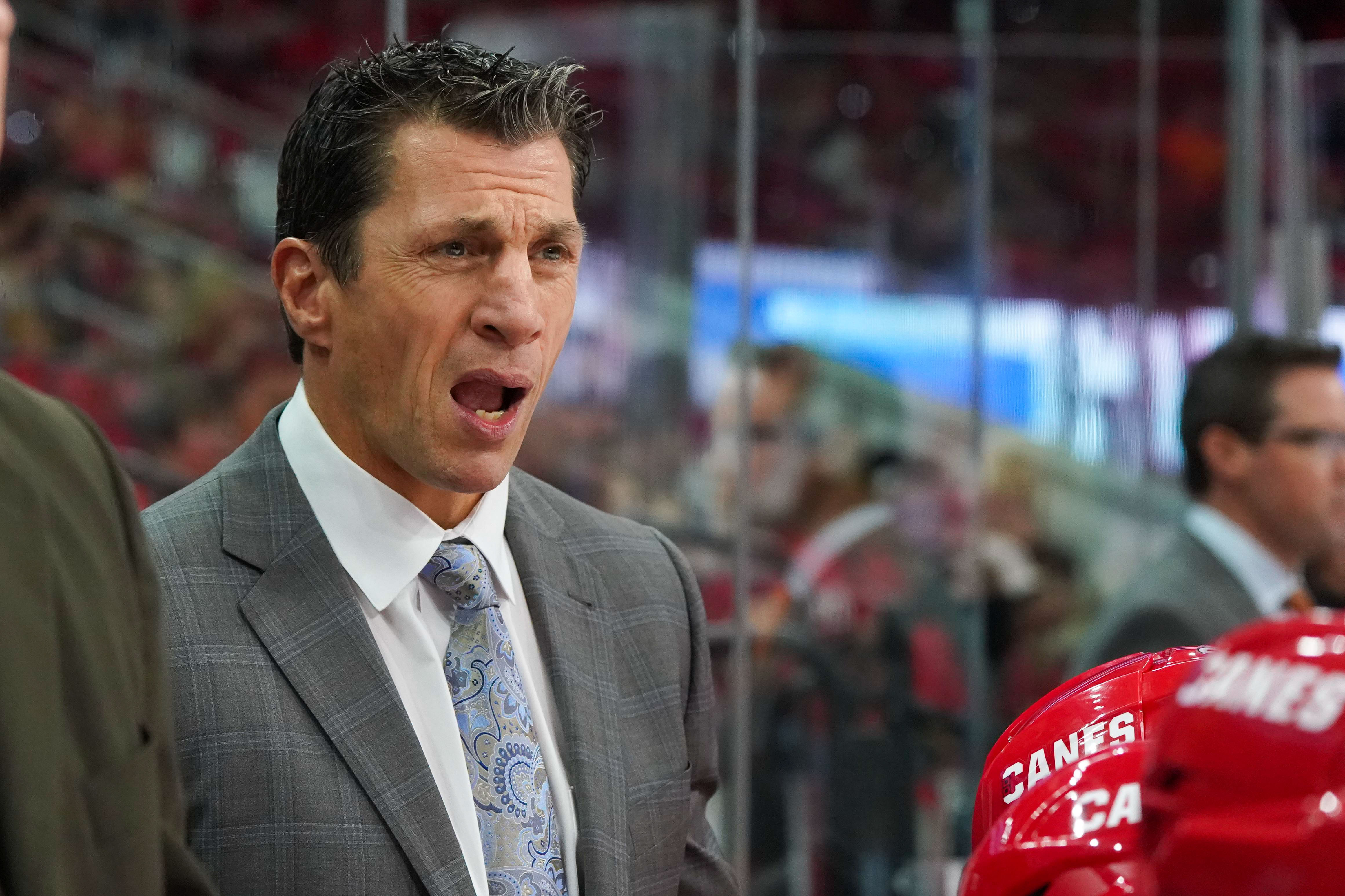 Hurricanes head coach Rod Brind’Amour more situations for