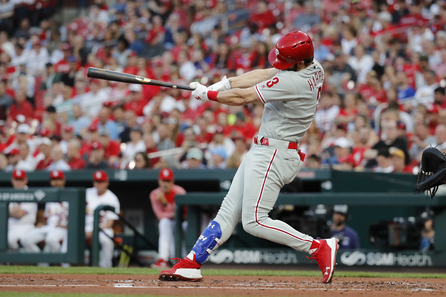 Bryce Harper hits first grand slam with the Phillies in rout of
