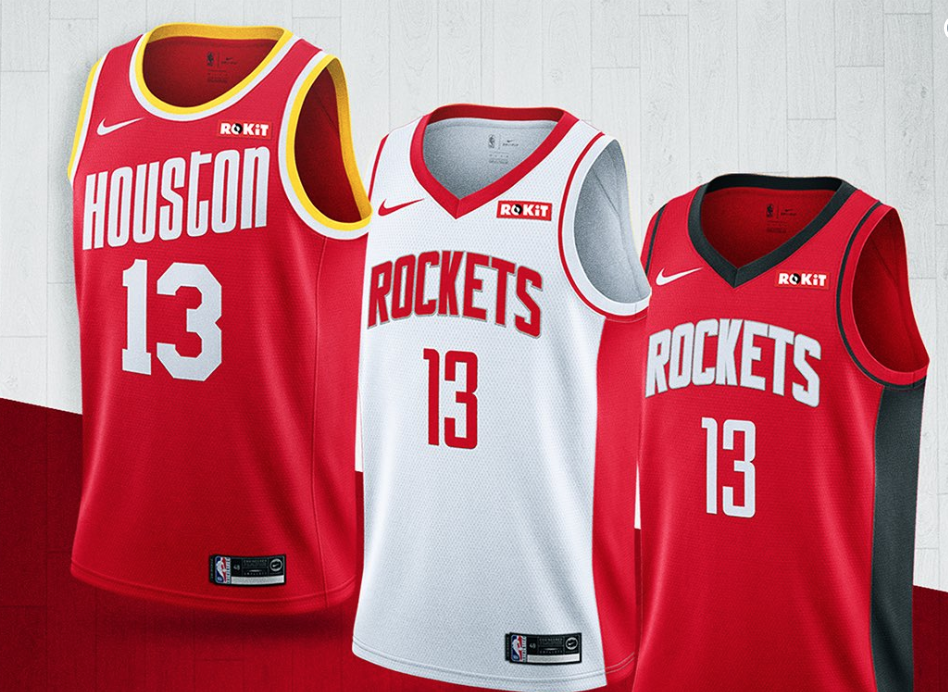 houston rockets chinese new year uniforms