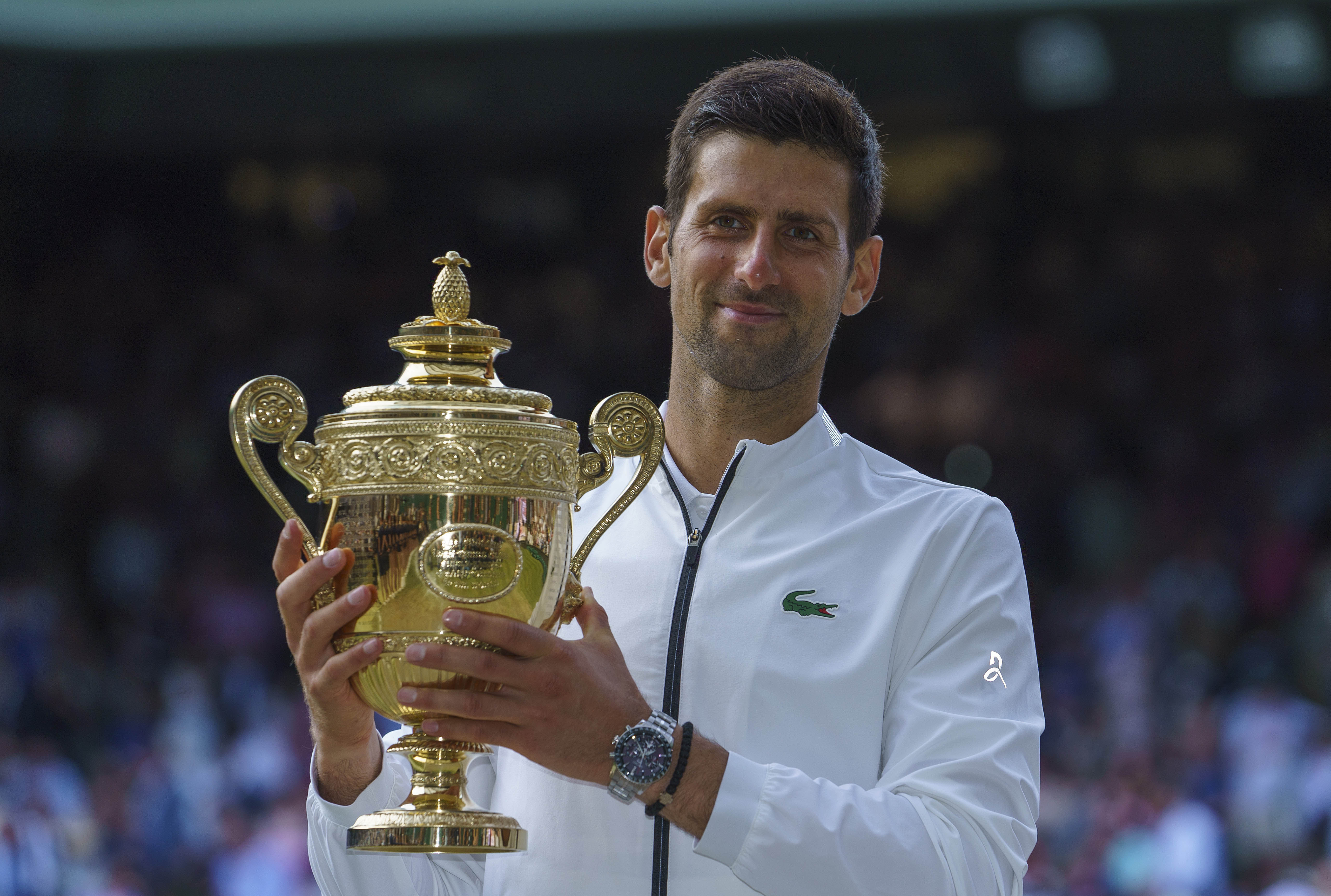 Novak Djokovic wins fifth career Wimbledon men’s singles title The