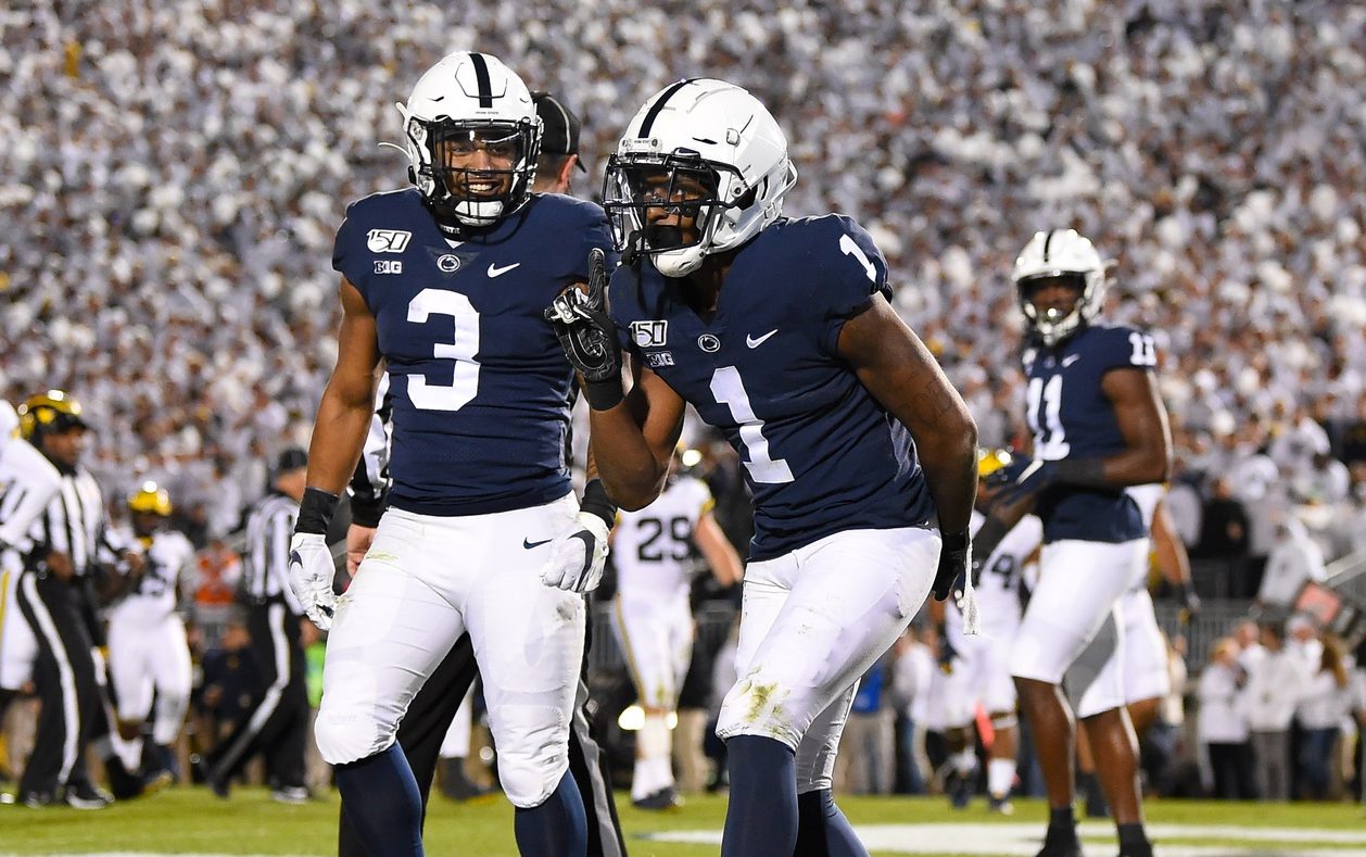 KJ Hamler delivers in clutch as No. 7 Penn State holds off No. 16 Michigan, 28-21