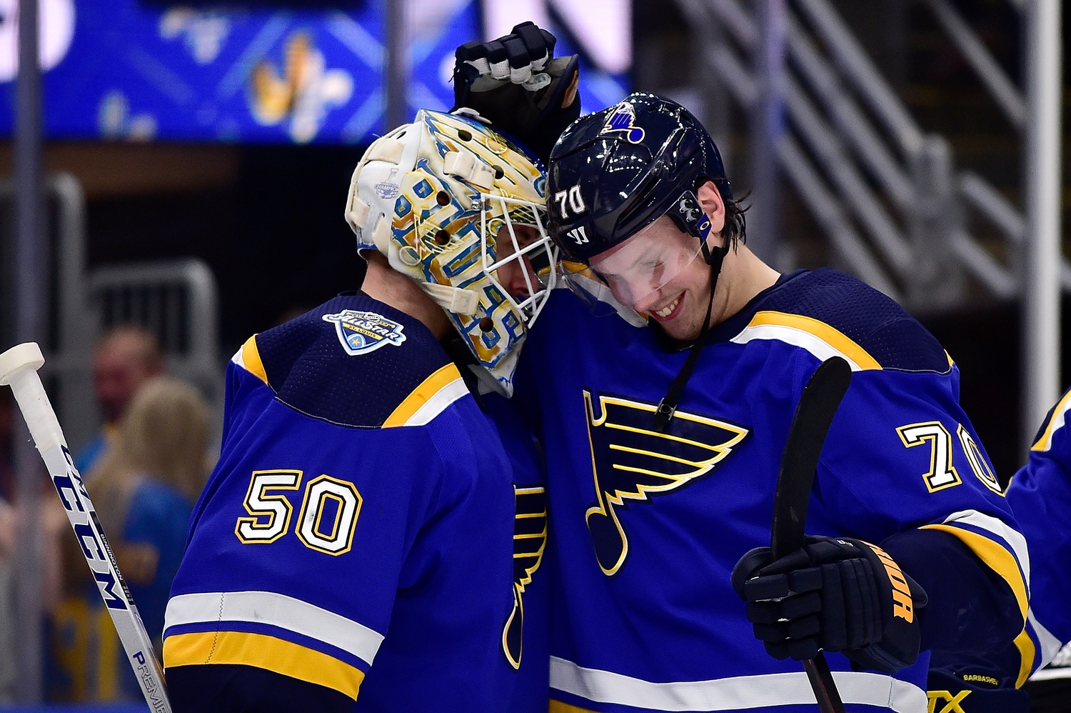 The Blues should go for it all if they're within striking distance