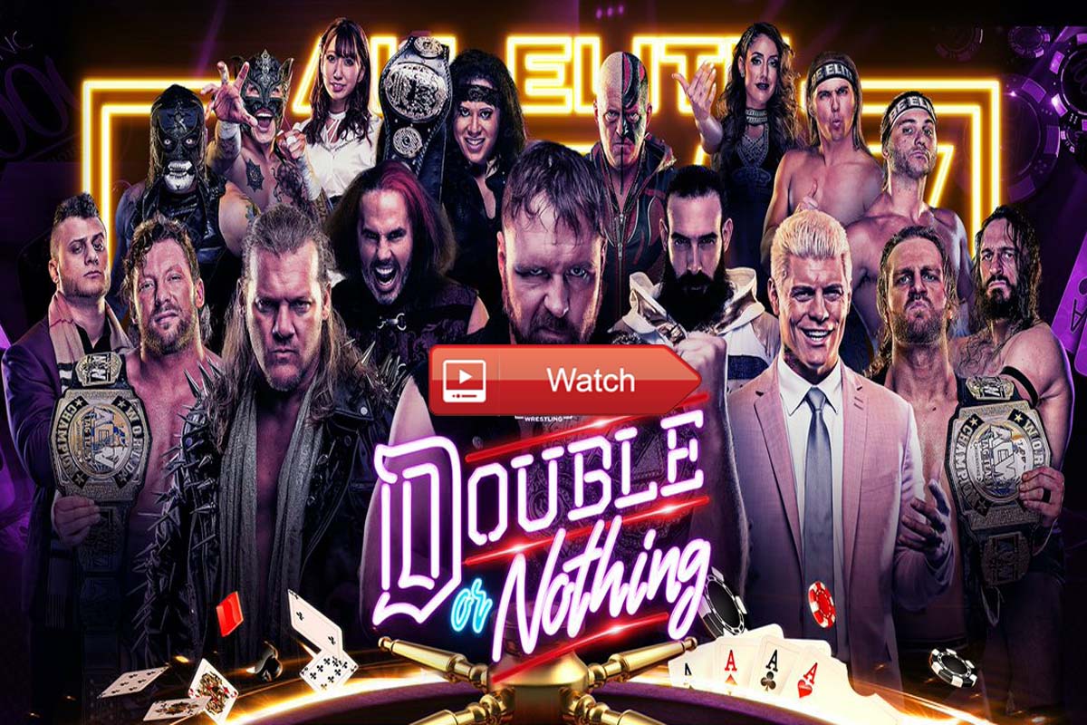 Watch AEW Double or Nothing Live Stream Reddit Online | The Sports Daily