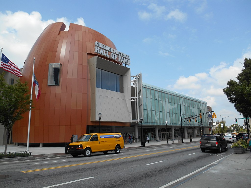 College Football Hall of Fame in Atlanta damaged by protesters | The