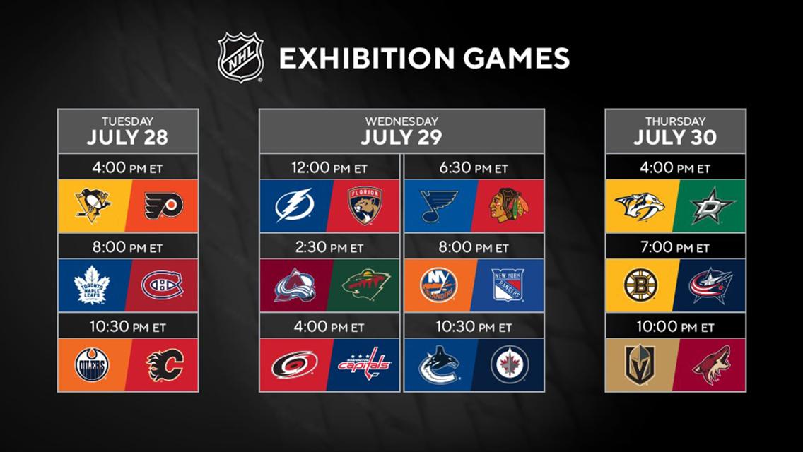 NHL Stanley Cup Qualifiers Schedule | The Sports Daily