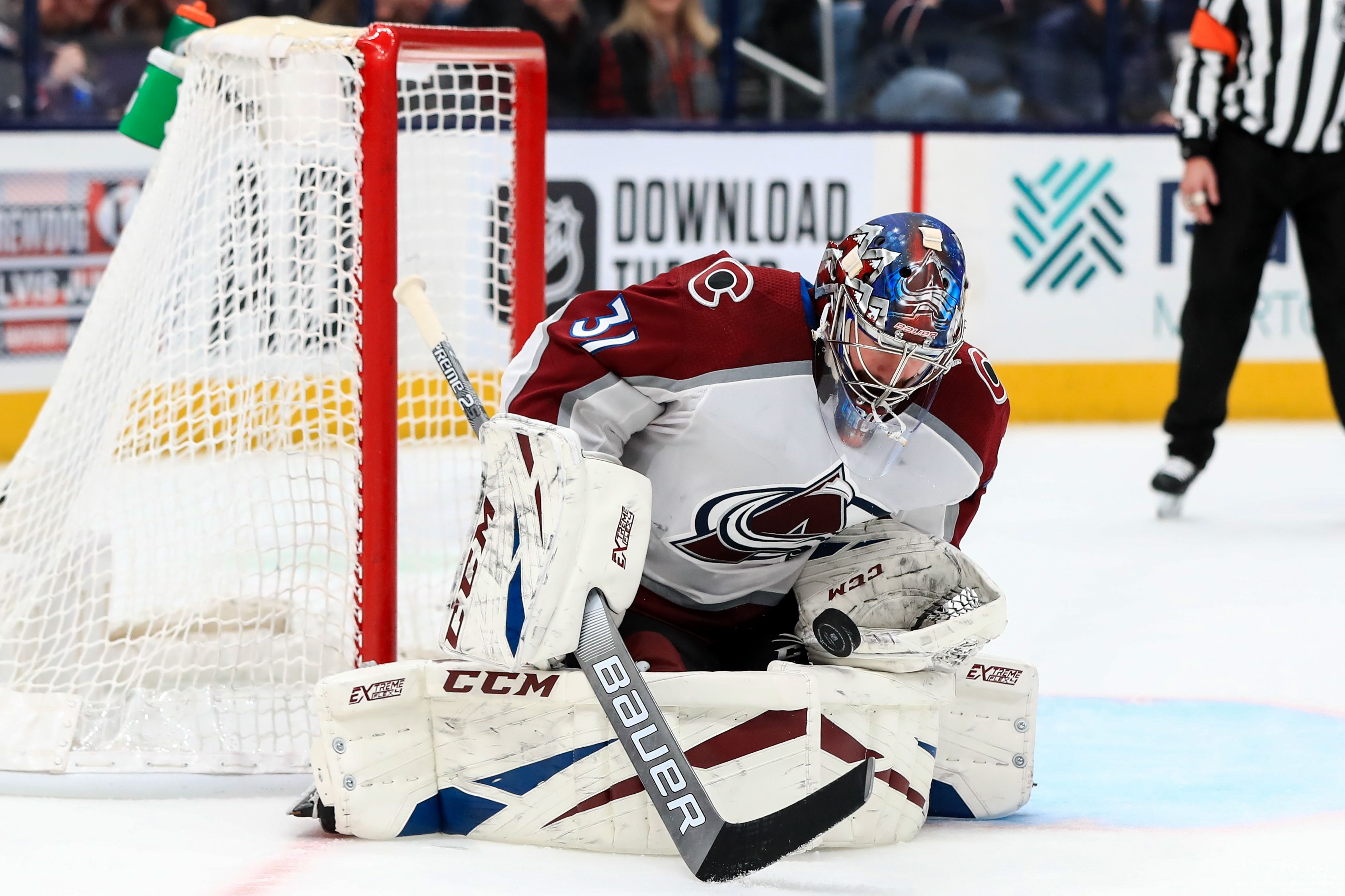 Philipp Grubauer Named Nhl First Star Of The Week For March 8 14 The Sports Daily