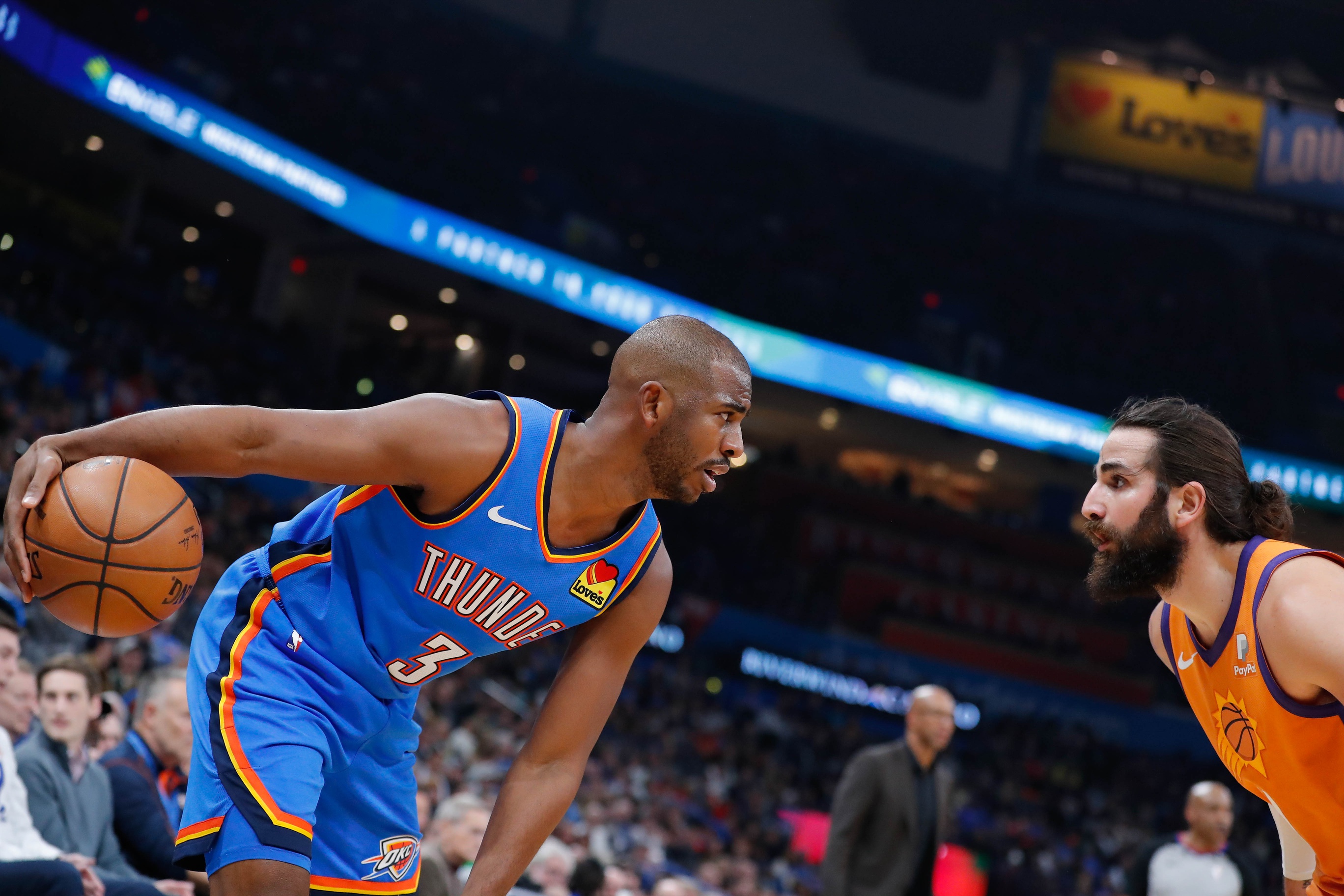 Thunder's Chris Paul Isn't Opposed to Playing for Phoenix Suns