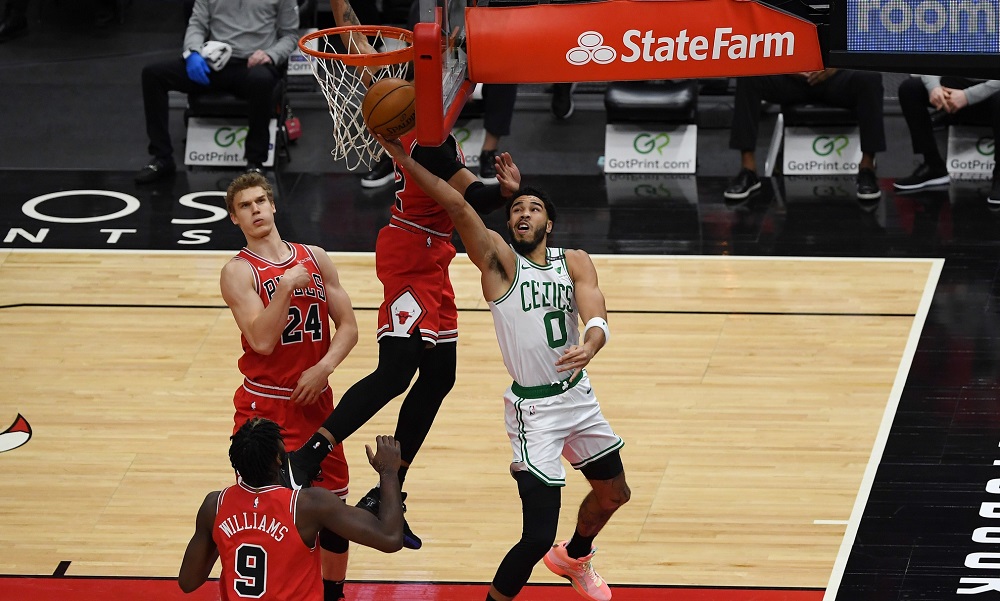 Rapid Recap: Celtics corral Bulls 119-103 as Tatum returns and Jays combine for 50