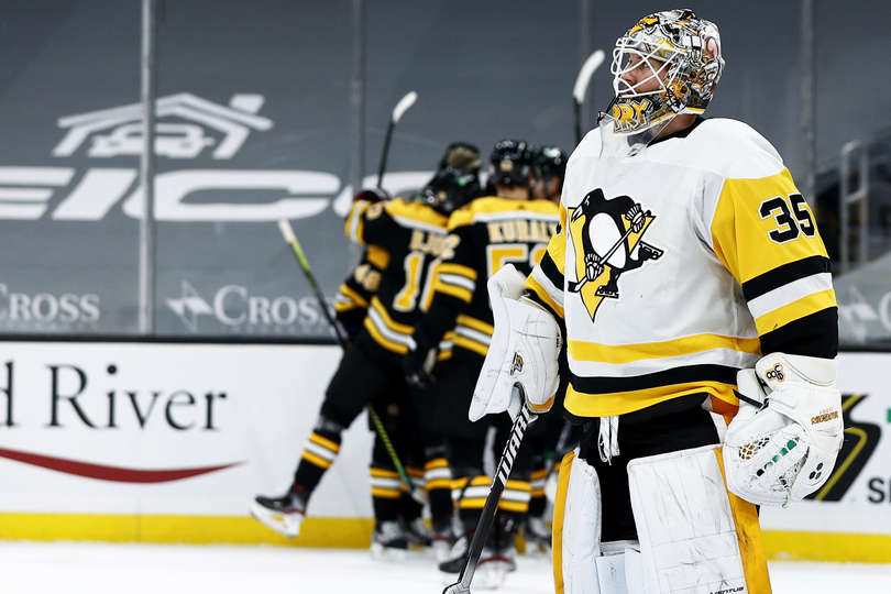 RECAP 8: It can't get worse than this, right? Bruins beat depleted Pens 4-1