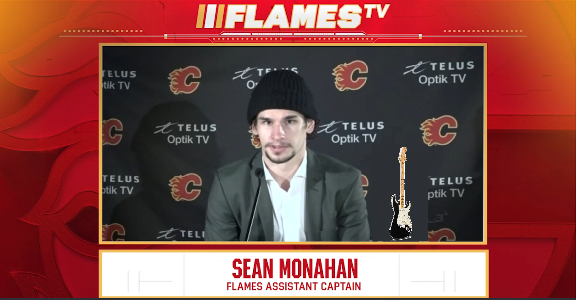 Sean Monahan looking for an Edge