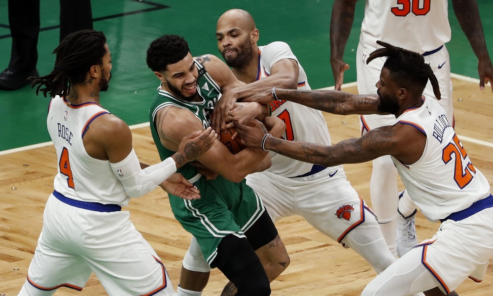 Rapid Recap: Celtics outlast Knicks, 101-99, in throwback physical battle