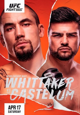 UFC Fight Night: Whittaker vs Gastelum Fighter Salaries & Incentive Pay