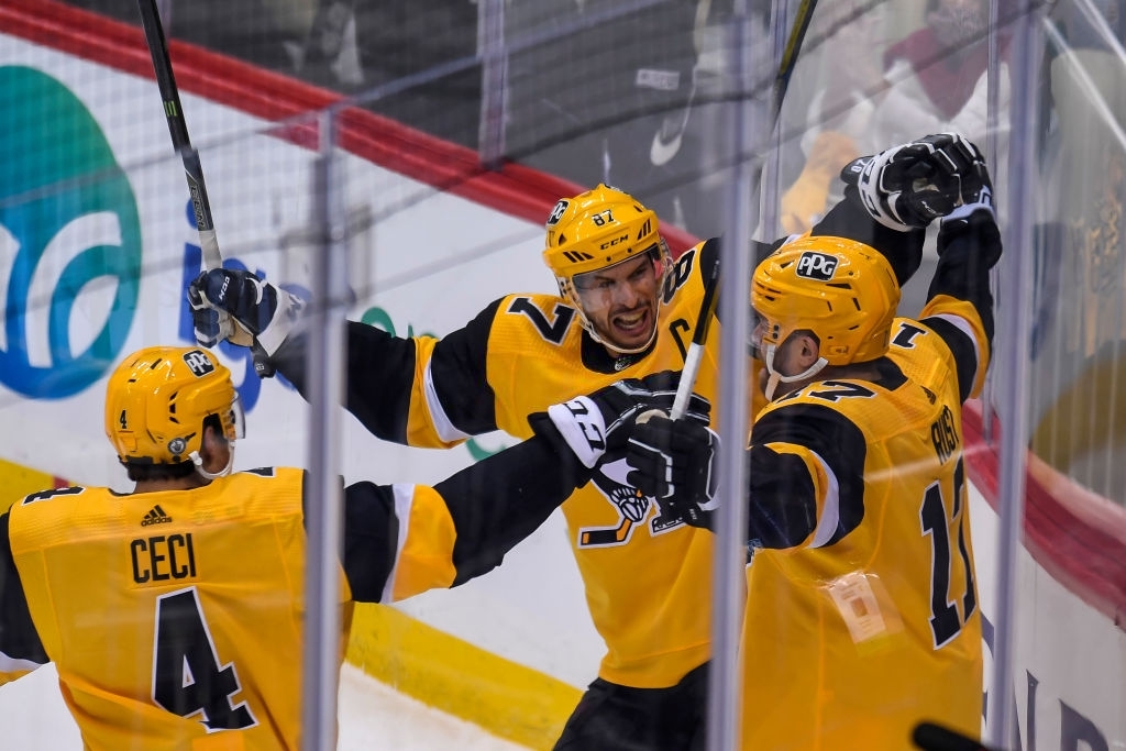 R1G2 RECAP: Out of the woods; Pens strike twice in first, hang on to even series