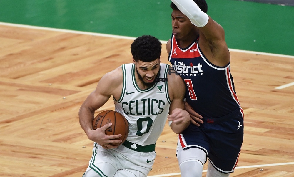 Rapid Recap: Tatum’s 50 points torch Wizards in play-in, Celtics secure 7th seed