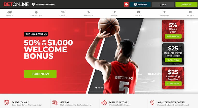 Best Online Gambling Sites USA 2022 - Claim Your $5000 Bonus