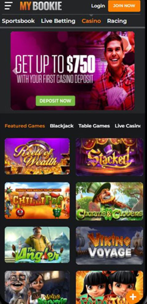 MyBookie Casino App