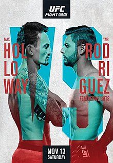 UFC Fight Night: Holloway vs Rodriguez Fighter Salaries & Incentive Pay